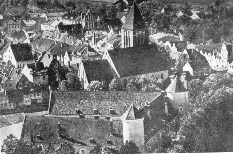 Pasłęk z lotu ptaka