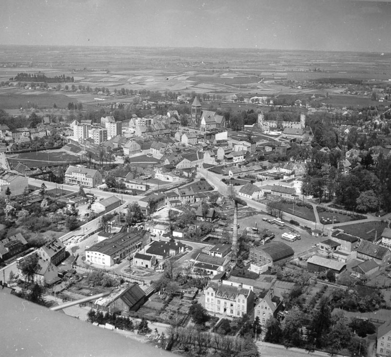 Pasłęk z lotu ptaka