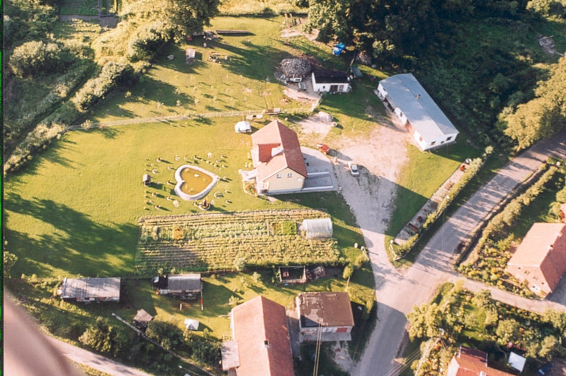 Pasłęk z lotu ptaka