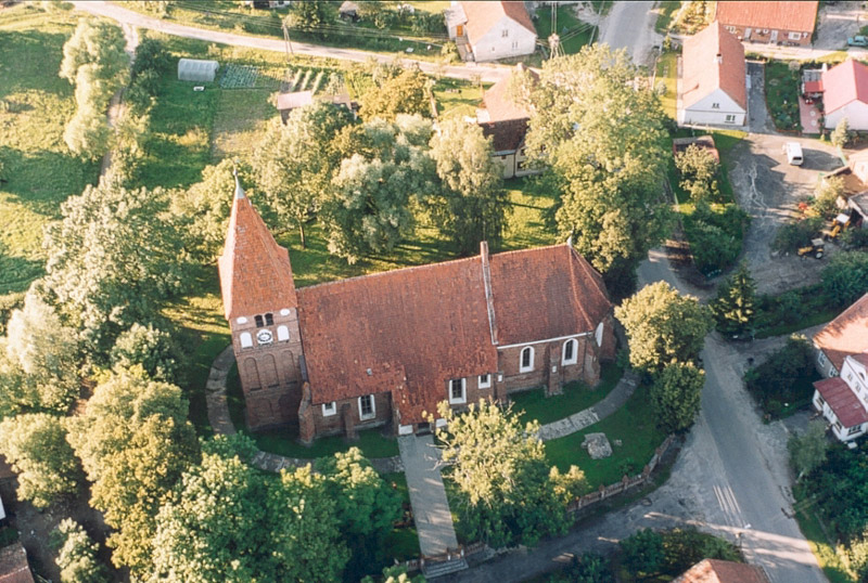 Pasłęk z lotu ptaka