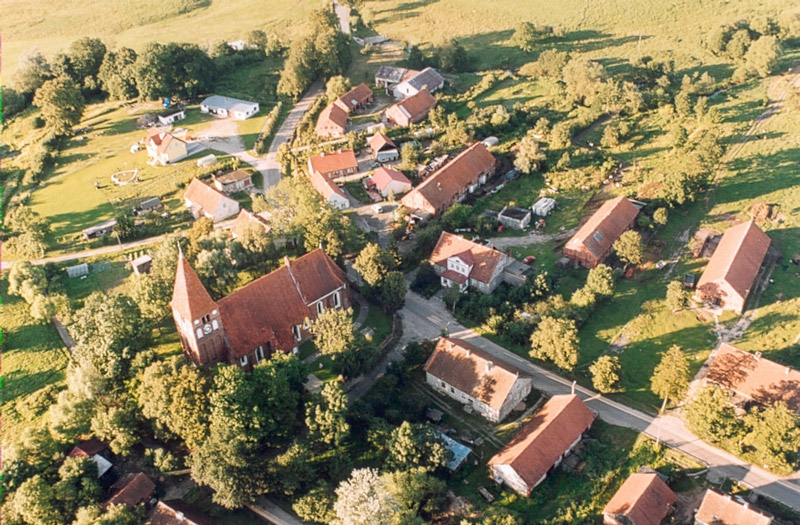 Pasłęk z lotu ptaka