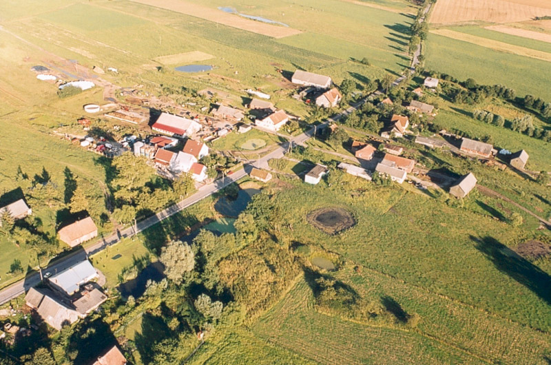 Pasłęk z lotu ptaka