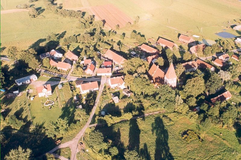 Pasłęk z lotu ptaka