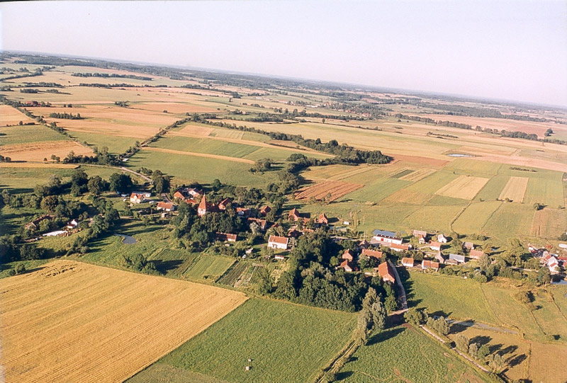 Pasłęk z lotu ptaka