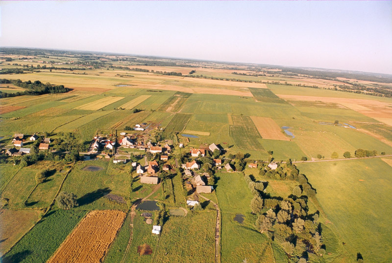 Pasłęk z lotu ptaka