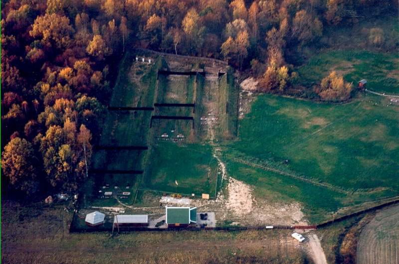 Pasłęk z lotu ptaka