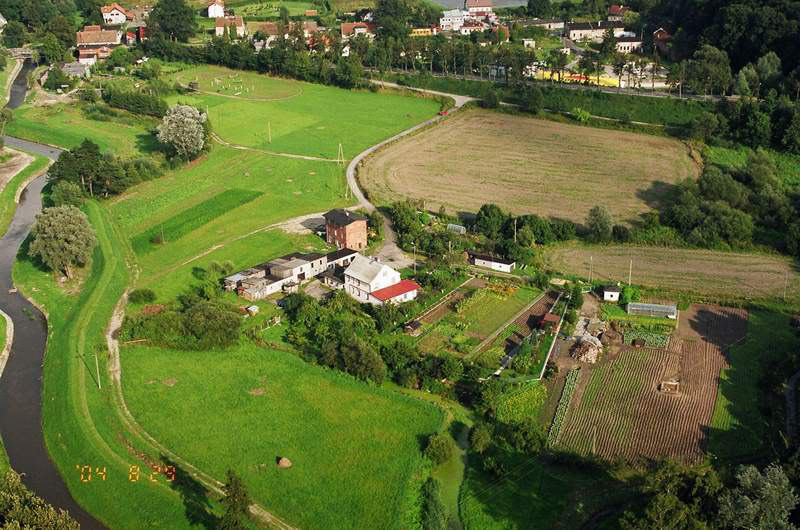 Pasłęk z lotu ptaka