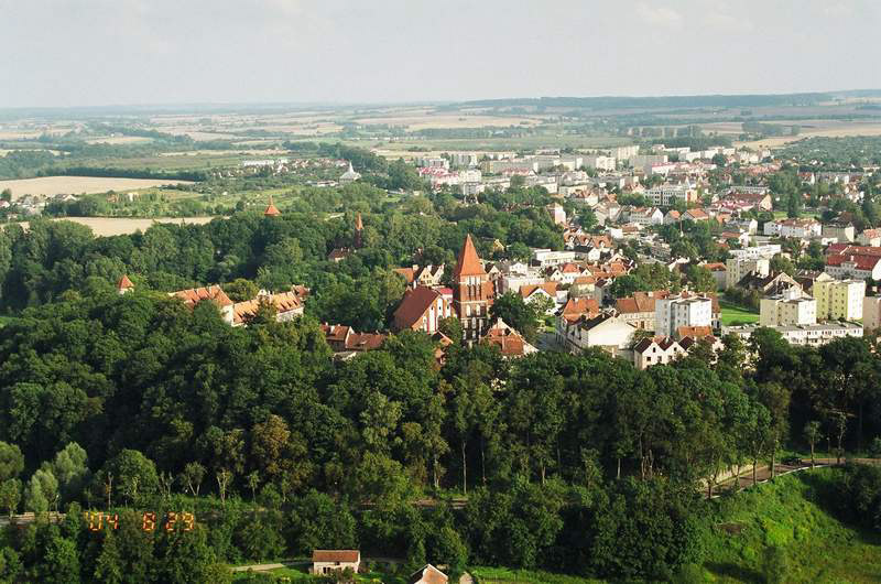 Pasłęk z lotu ptaka