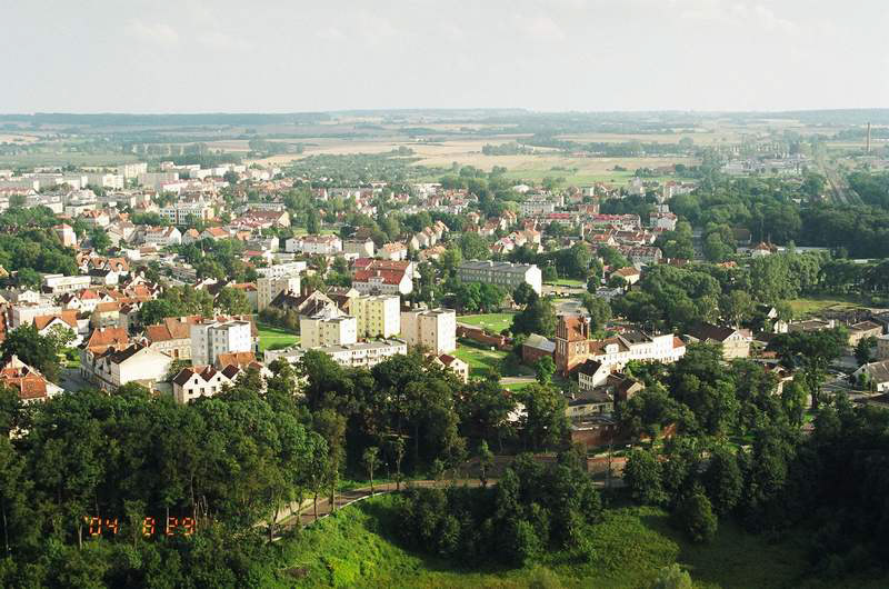 Pasłęk z lotu ptaka