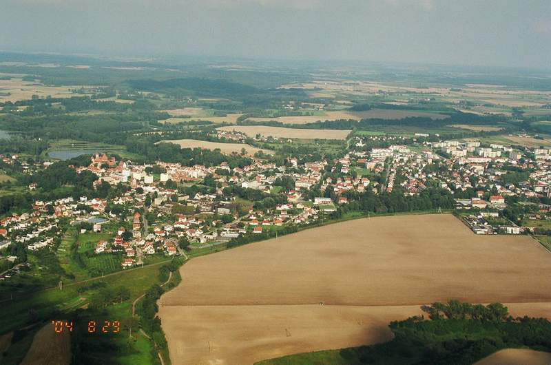 Pasłęk z lotu ptaka