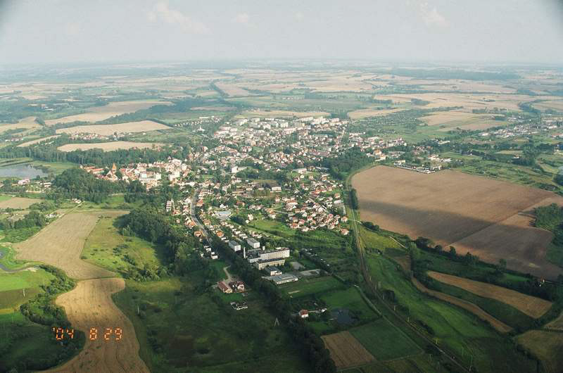 Pasłęk z lotu ptaka