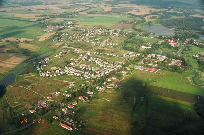 Pasłęk z lotu ptaka