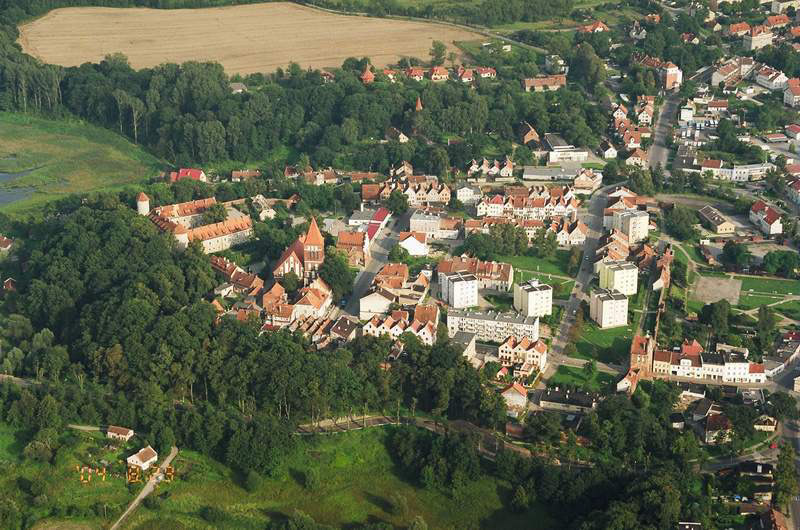 Pasłęk z lotu ptaka