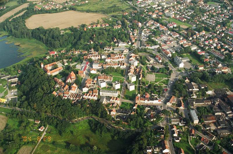 Pasłęk z lotu ptaka