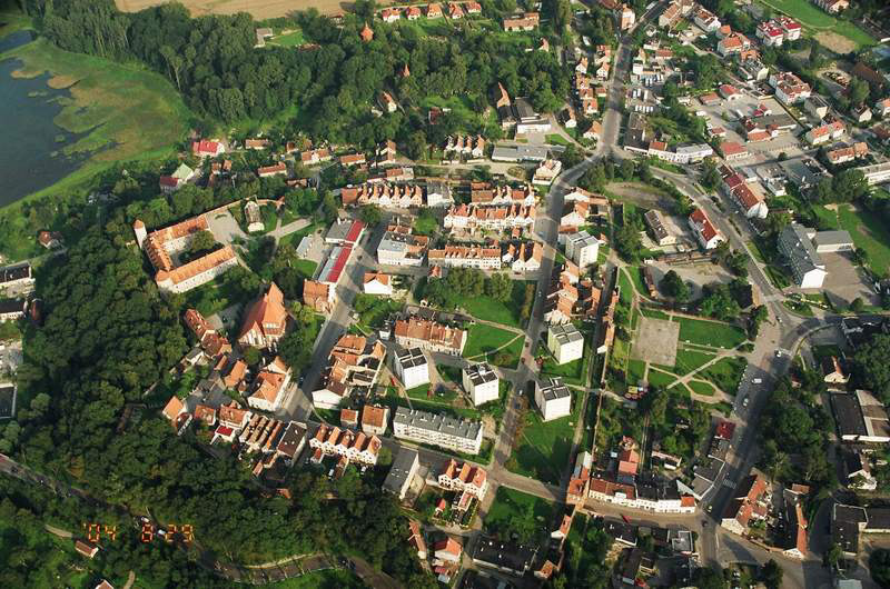 Pasłęk z lotu ptaka