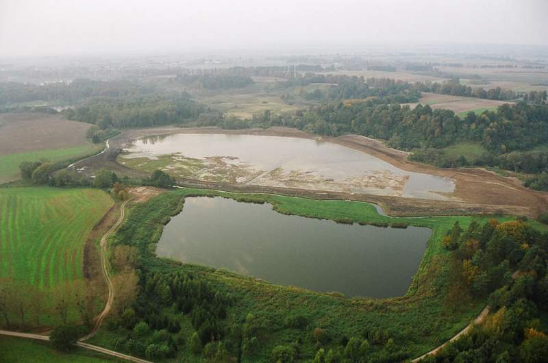 Pasłęk z lotu ptaka