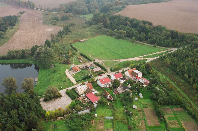 Pasłęk z lotu ptaka