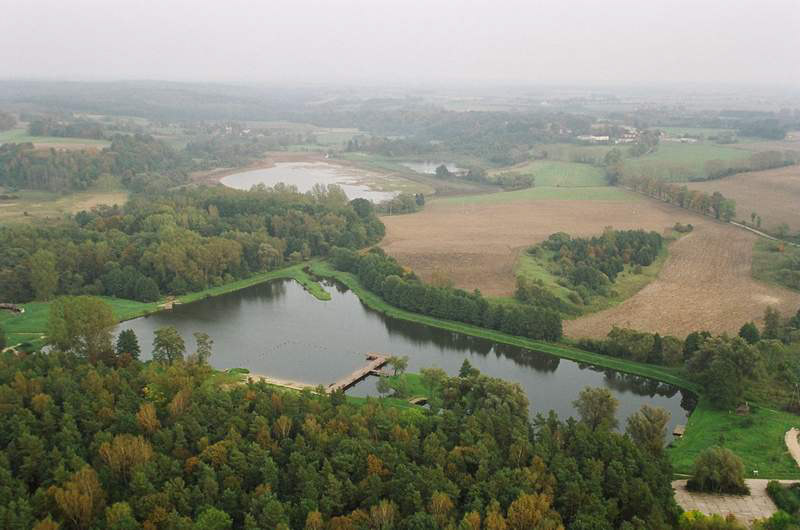 Pasłęk z lotu ptaka