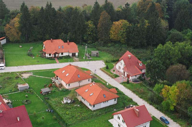 Pasłęk z lotu ptaka