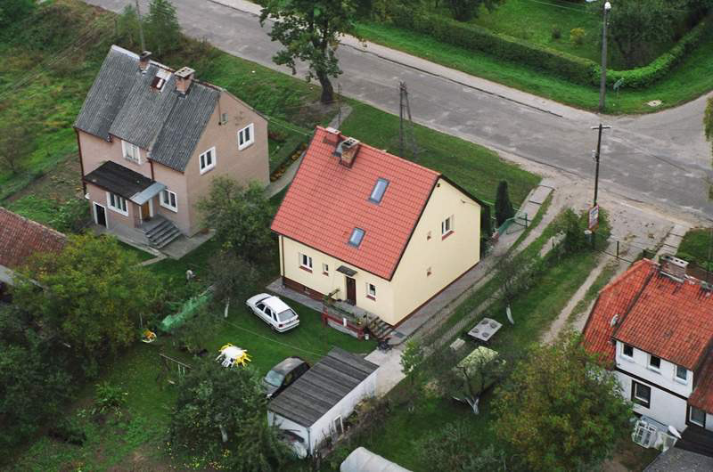 Pasłęk z lotu ptaka