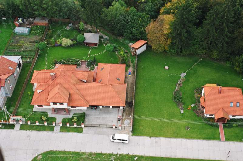 Pasłęk z lotu ptaka