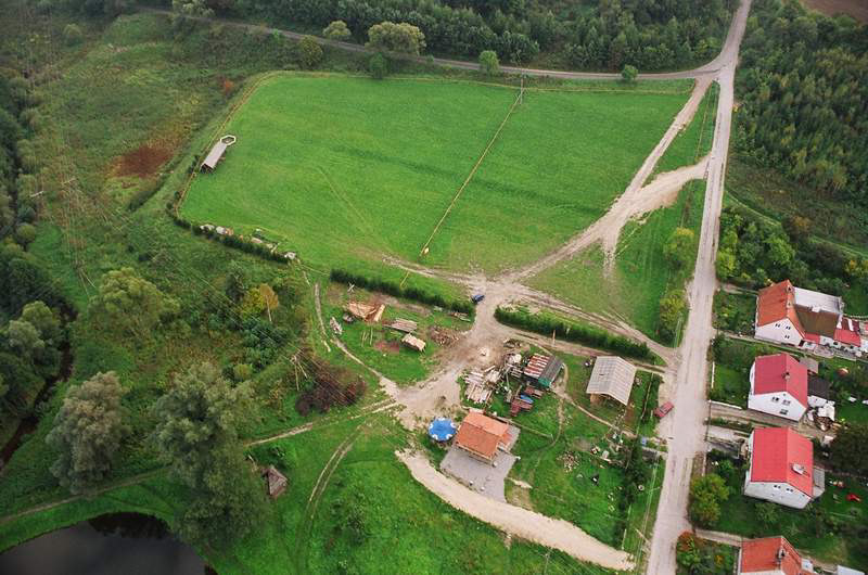 Pasłęk z lotu ptaka