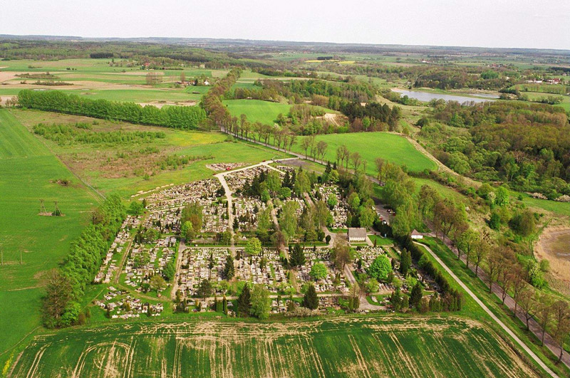 Pasłęk z lotu ptaka