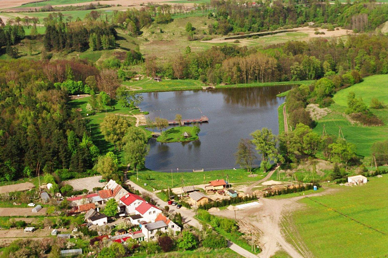 Pasłęk z lotu ptaka