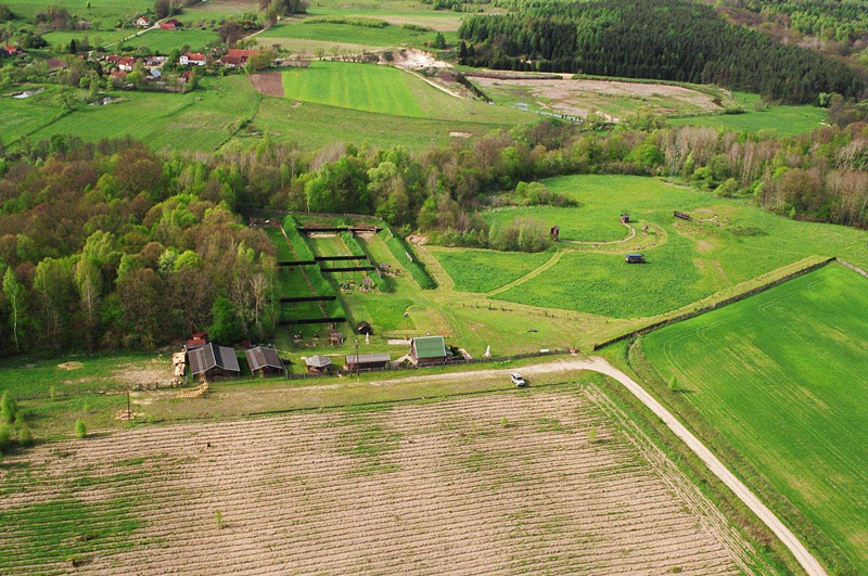 Pasłęk z lotu ptaka