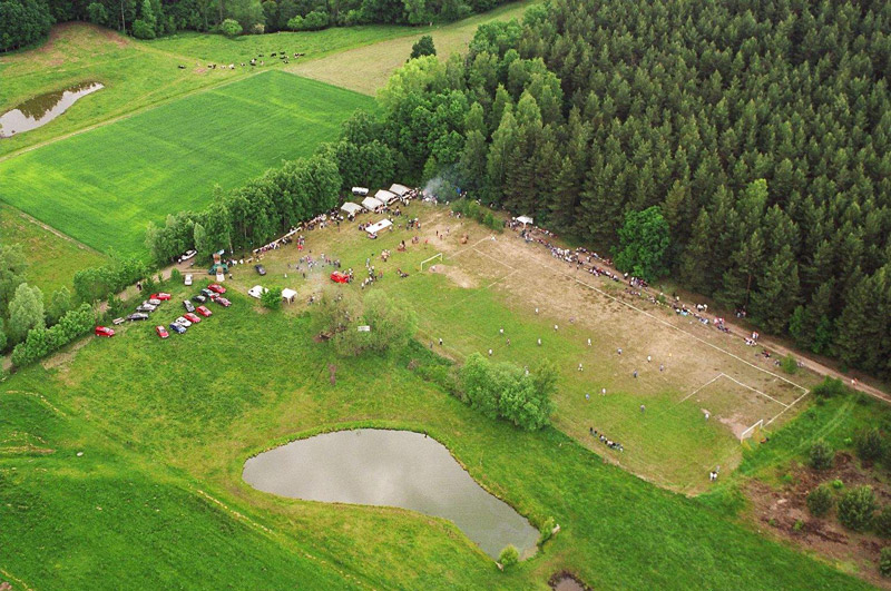 Pasłęk z lotu ptaka