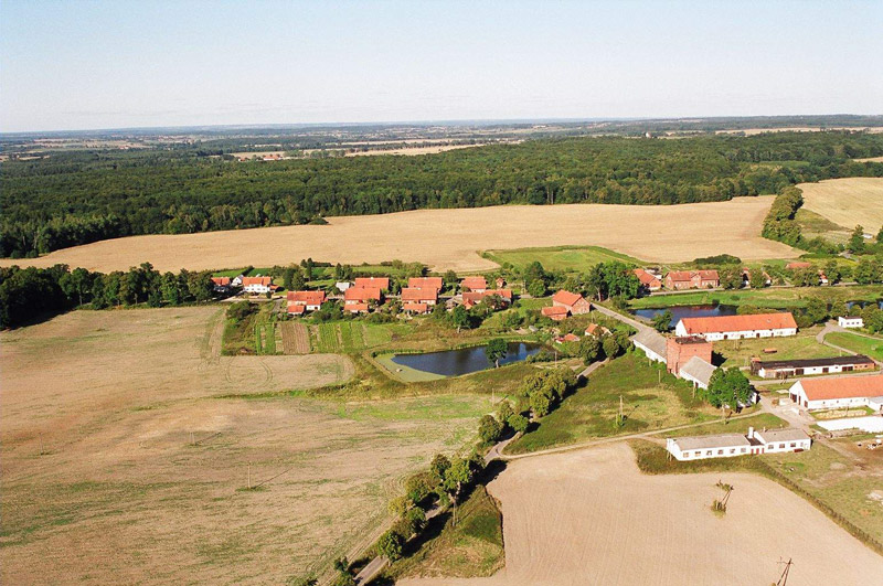 Pasłęk z lotu ptaka