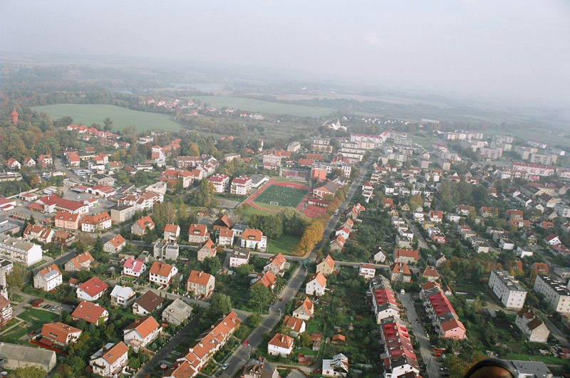 Pasłęk z lotu ptaka