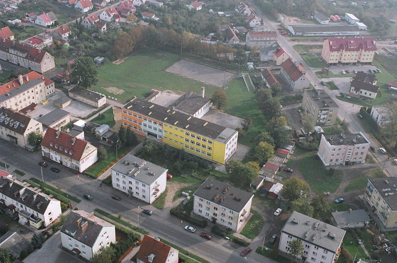 Pasłęk z lotu ptaka