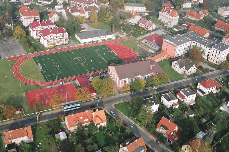 Pasłęk z lotu ptaka