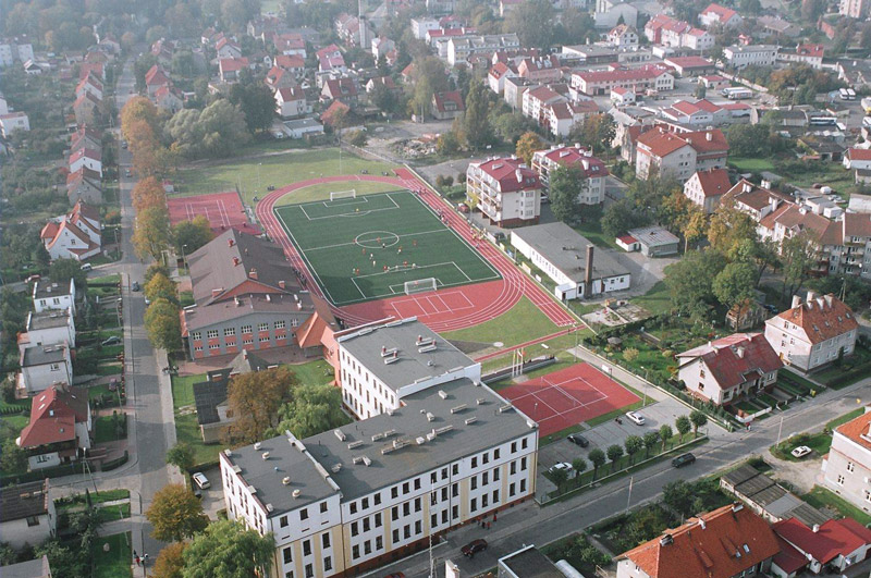 Pasłęk z lotu ptaka