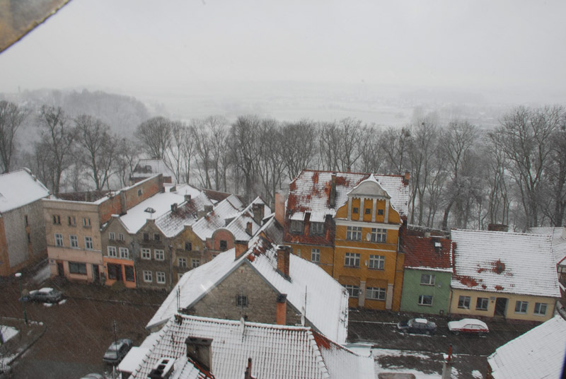 Pasłęk z lotu ptaka