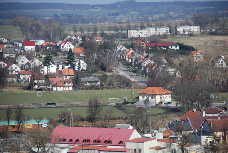 Pasłęk z lotu ptaka