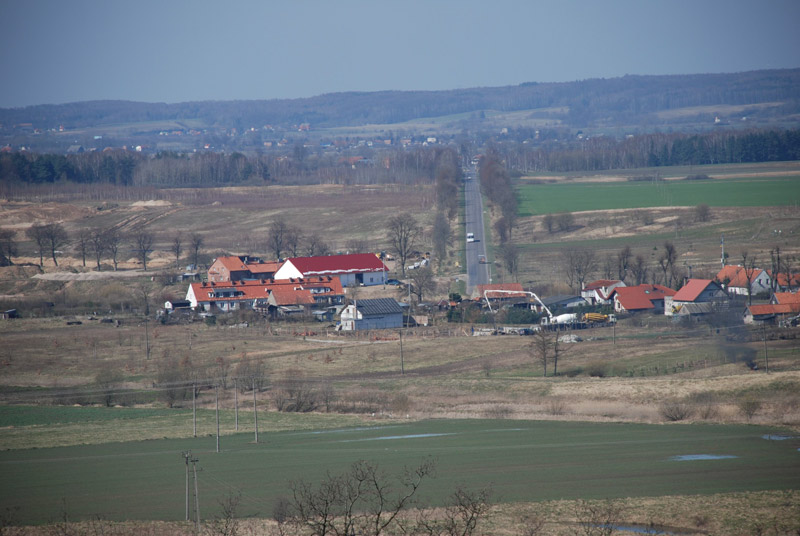 Pasłęk z lotu ptaka