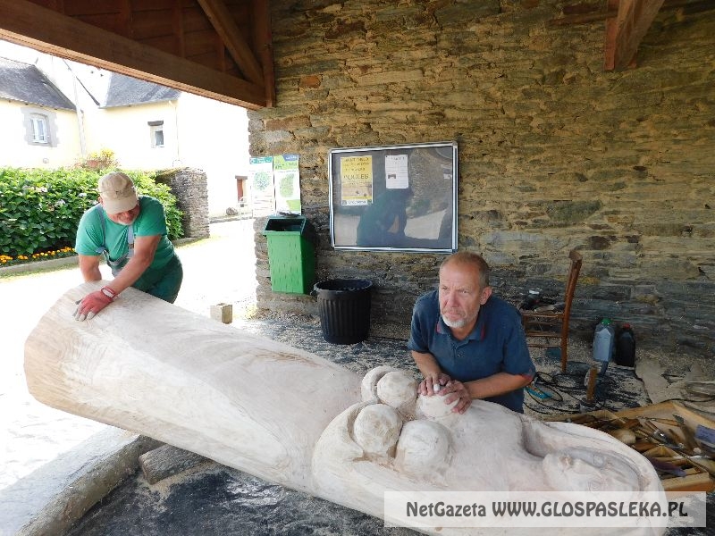 Wizyta mieszkańców Aniołowa we Francji. 