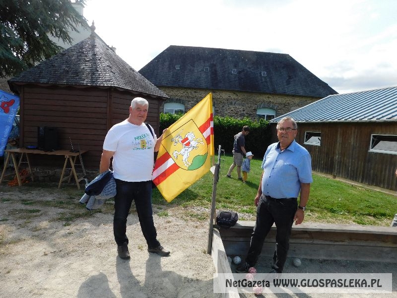 Wizyta mieszkańców Aniołowa we Francji. 