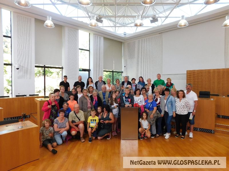 Wizyta mieszkańców Aniołowa we Francji. 