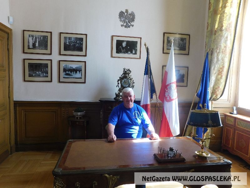 Wizyta mieszkańców Aniołowa we Francji. 