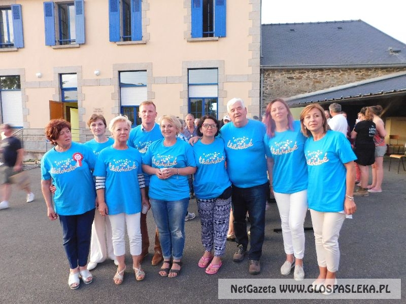 Wizyta mieszkańców Aniołowa we Francji. 