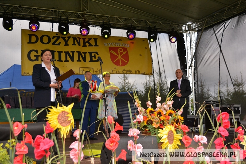 Gminne dożynki w Rychlikach 2017r. 