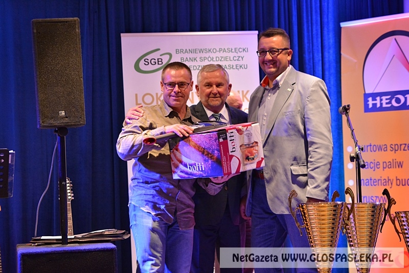 Zawody balonowe 2017 - wręczenie pucharów.