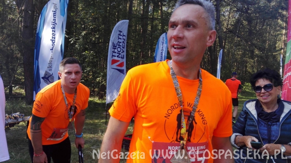 Zawody nordic walking w Sobieszewie (wrzesień 2017r.) 