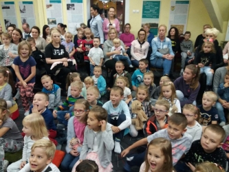 Po spektaklu "Trzy świnki"