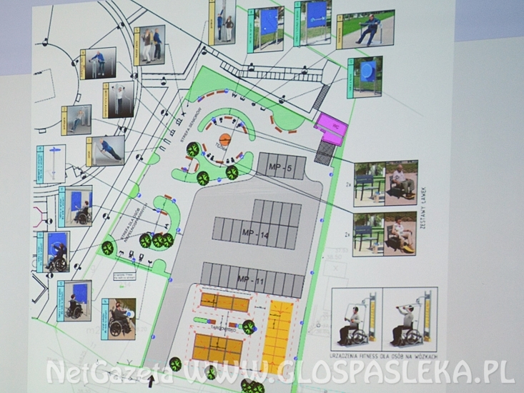 Koncepcja zagospodarowania targowiska miejskiego w Pasłęku.