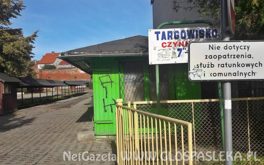 Koncepcja zagospodarowania targowiska miejskiego w Pasłęku.