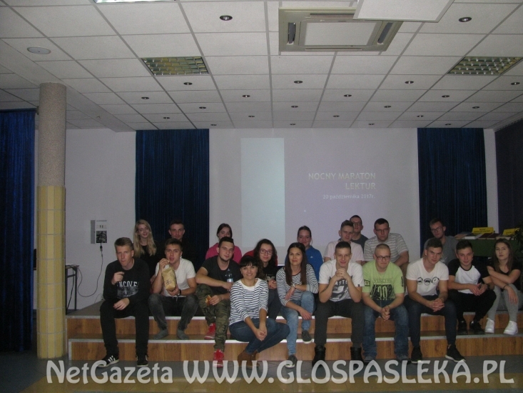 Nocny Maraton Lektur w ZSEiT
